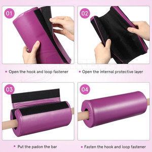 Almohadilla protectora gruesa para barra de pesas, cojín para entrenamiento de fuerza, diseñada para máxima comodidad - Product Image 4