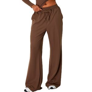 Pantalones deportivos casuales transpirables para mujer, estilo jogger, para otoño, entrenamientos, moda, pierna recta - Product Image 2