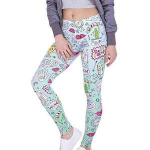 <b>Slim</b> Fit High-Waisted Ankle-Length Solid Spandex/Nylon Lightweight Customizable Women <b>Leggings</b>-Best Design Your Own Wholesale - Product Image 1