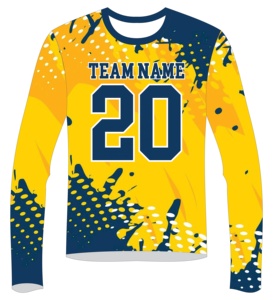 Chemise de compression manches longues pour homme Sublimation - Product Image 2