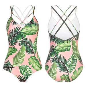 Traje de baño de una pieza con control de abdomen y efecto push-up, traje de baño de una pieza para mujer, traje de baño halter sin espalda, traje de baño de una pieza. - Product Image 1