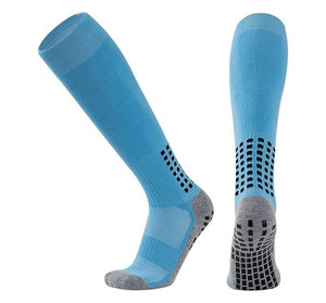 Top Design And Quality Grip Soccer Socks for Men Non Slip Cushioned Football Basketball Sports Socks <b>Knee</b> <b>High</b> Athletic Socks - Product Image 1