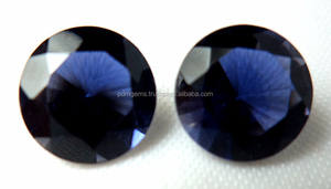 Pierre de lapis-lazuli de 5 mm, taille ronde facettée, taille calibrée, taille coussin, pierre de lapis-lazuli en vrac, pierre bleu profond, lapis-lazuli - Product Image 3