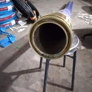 Tuyau de pompe à béton en caoutchouc industriel avec raccord en laiton, tuyau de distribution flexible haute résistance pour entrepôt de construction - Product Image 3