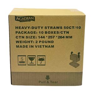 Boîte d'emballage en carton ondulé à 5 couches, boîtes à fentes, pelliculage brillant, matériaux recyclés, fabriqué au Vietnam, personnalisable, plastique - Product Image 1