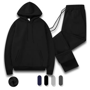 Nouvel ensemble de survêtement tendance pour hommes, sweat à capuche, ensemble de survêtement de sport deux pièces pour hommes - Product Image 4