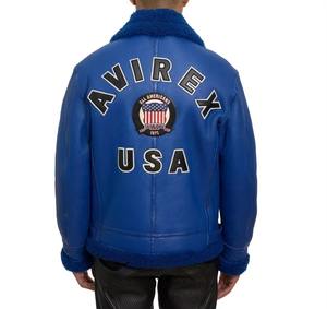 Nuevas Chaquetas de Invierno Avirex de Cuero Genuino 100% Piel de Vaca, Color Personalizado, con Cuello Alto y Bordado, Diseño Urbano - Product Image 2