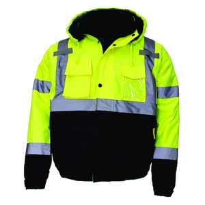 Veste de travail réfléchissante, vêtements de sécurité haute visibilité pour les travailleurs de la construction, l'entretien et les travaux routiers - Product Image 1