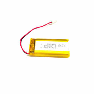 KC 인증 1.85wh 충전식 파우치 셀 702040 3.7v <span class=keywords><strong>500</strong></span> <span class=keywords><strong>mah</strong></span> 리 폴리머 세미 솔리드 스테이트 배터리 장난감 3.7v Lipo <span class=keywords><strong>500</strong></span> <span class=keywords><strong>Mah</strong></span> - Product Image 3