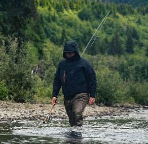 Veste de chasse et de pêche personnalisée à 3 couches, coque rigide, pour hommes, coupe-vent, respirante, imperméable, vêtements de performance pour l'extérieur - Product Image 6