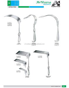 Retractor Polloson A-1 VERITAS de Alta Calidad, 27 cm, Instrumento Quirúrgico Manual Reutilizable con Acabado Mate para Cirugía General - Product Image 6