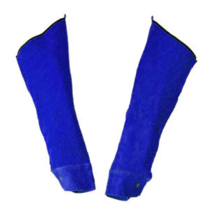 Équipement de protection des bras pour le soudage, manches en cuir, logo personnalisé, manches de soudage en vente en ligne - Product Image 1