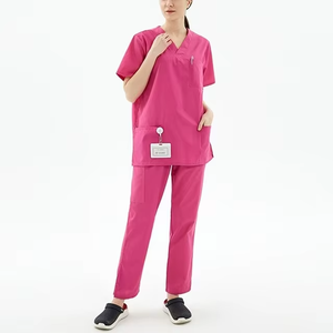 Custom LOGO Fashion Women Quick Dry Medical Hospital Tops Straight Pants Suits Dental <b>Doctor</b> Scrubs Nurse Uniform <b>Sets</b> - Product Image 1