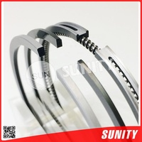 Anillos de Pistón Diésel L40 de Excelente Calidad TAIWAN SUNITY, STD 68mm, Antidesgaste, Certificación ISO9001, Garantía de 6 Meses para Motor Yanmar