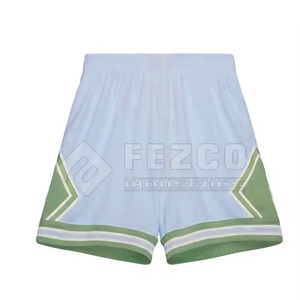 Shorts de basket-ball durables en maille 100 % polyester avec fonction coupe-vent pour l'entraînement, la pratique et les loisirs - Product Image 2