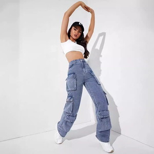 Pantalones Vaqueros de Mezclilla para Mujer, Modernos, Elegantes, Cómodos y Duraderos, de Algodón, Ideales para Viajes, Oficina y Ropa Casual - Product Image 4