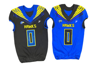 Neon Color American Football Jersey Men Youth Bright Bold Breathable Quick Dry Custom Team Logo OEM Wholesale Pakistan Factory - Product Image 5