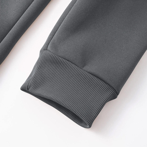 Vente en gros de sweats à capuche pour hommes de haute qualité avec logo personnalisé, en polaire, à fermeture éclair 1/4, à manches longues, avec poche, séchage rapide, respirant - Product Image 6