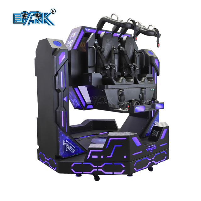 Amusement Park Entertainment 9D Virtual Reality 1080 VR Simulator Games Roller Coaster