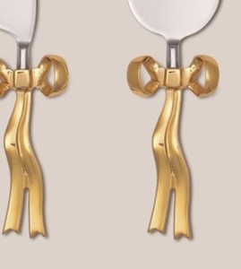 Juego de cubiertos para queso con hermoso diseño de cinta en el mango, a precio de mayoreo - Product Image 4