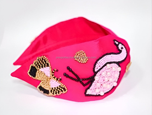 Diademas de tela luminosas de estilo americano con nudos y cuentas de alta calidad personalizadas 2025 para niños, al por mayor, con parches y pegatinas - Product Image 4