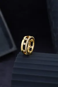 Trendy Adjustable Diamond <b>Ring</b> for Girls Women and <b>Men</b> Stylish Modern Gold <b>Ring</b> for Engagement Party Wear - Product Image 2