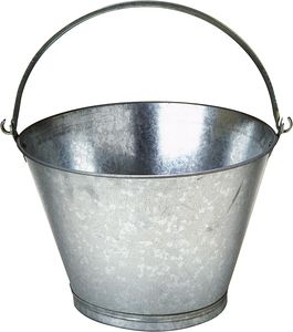 Handmade Metal <b>Bucket</b> Crafted From Strong Steel Material For Home Decoration Storage <b>And</b> Daily Utility - Product Image 4
