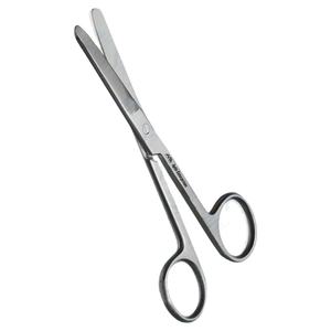 Ciseaux chirurgicaux en acier inoxydable à pointe arrondie, en plastique, best-seller, pour stomie - Product Image 1