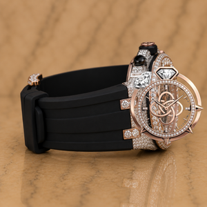 Reloj de Lujo con Diamantes Moissanite para Hombre, Reloj de Pulsera de Acero Inoxidable - Product Image 2