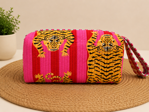 Custom Logo Eco-Friendly Zipper Hair Tool Storage Pouch Quilted Air Wrap Organizer <b>Portable</b> Travel Case Hair <b>Dryer</b> Accessories - Product Image 4