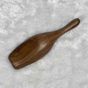 High Quality Black <b>Walnut</b> Portable Coffee Scoop Reusable Kitchen Storage Tool for Jars Canisters Coffee Brewing Accessories - Product Image 1