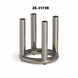 Support de bougie en métal fait main de luxe, fournisseur en gros direct d'usine OEM, support de bougie à cadre carré pour intérieur géométrique moderne - Product Image 1