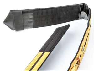 Fajas de oficial de uniforme Ceremoinal totalmente personalizadas de alta calidad con parches bordados a mano personalizados - Product Image 4