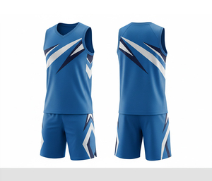 Tenue de basketball personnalisée par sublimation, kit d'équipe sur mesure, service OEM, vêtements de sport pour hommes, femmes et jeunes - Product Image 3