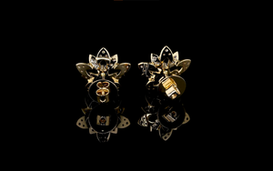 Party <b>Fine</b> Jewelry Elegant Floral Diamond <b>Stud</b> <b>Earrings</b> with Marquise and Round Brilliant Cut for Weddings Luxury daily wear - Product Image 3