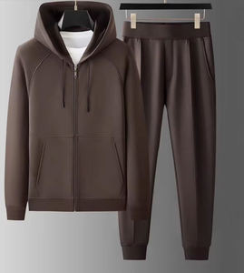 Conjunto Deportivo de Dos Piezas para Hombre, Talla Grande, Sudadera con Capucha Informal para Entrenamiento, Traje Deportivo para Correr - Product Image 2