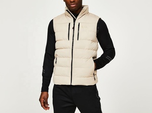 Nuevo Chaleco Acolchado para Hombre, Chaqueta sin Mangas con Bolsillos - Product Image 4