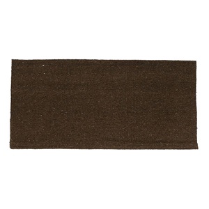 <b>Brown</b> <b>Wool</b> Faux Fur Western Saddle Blanket Long Short Pile Edgeless Reusable Stable Towel for Horse Care - Product Image 5