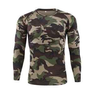 Camiseta Táctica Ligera y Transpirable para Hombre, Nueva Colección de Otoño, Alta Calidad, Manga Larga, Nailon/Poliéster - Product Image 1