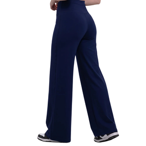 Leggings de yoga taille haute à jambes larges pour femme – Pantalon de sport doux et extensible, respirant, pour fitness et tenue décontractée - Product Image 3