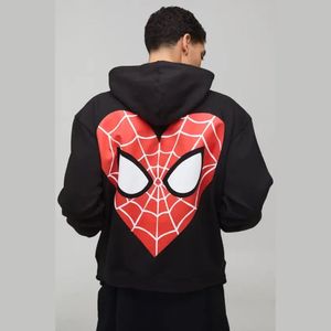 เสื้อฮู้ดดี้แฟชั่นดีไซน์เนอร์แบรนด์ดัง คุณภาพสูง ผ้าฝ้าย 100% ทรงปกติ พิมพ์ลายตามสั่ง สไตล์ลำลอง สปอร์ต บริการ OEM - Product Image 4