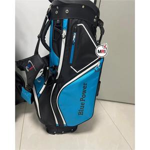 กระเป๋าใส่ไม้กอล์ฟแบบสั่งทำจากโรงงาน 14 ช่องแบ่ง ช่องเก็บไม้กอล์ฟด้านบน น้ำหนักเบา พร้อมช่องเก็บความเย็น ฝาปิดกันฝุ่น สายสะพายแบบเป้สะพายหลัง และขาตั้ง - Product Image 6