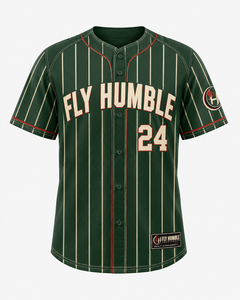 เสื้อเบสบอล Fly Humble สีขาวลายเส้น แขนยาว คอวี ผ้าตาข่ายระบายอากาศ สำหรับผู้ชาย ชุดกีฬา ป้องกันแบคทีเรีย โพลีเอสเตอร์ 100% - Product Image 3