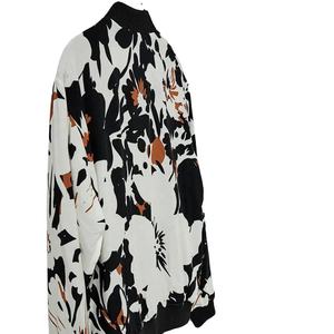 Nouvelle mode veste universitaire broderie décontracté chaud automne col rond fermeture éclair unisexe haute qualité impression Letterman femmes veste - Product Image 4