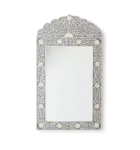 Miroir mural en os incrusté de style moderne, miroir de haute qualité pour la décoration de la maison - Product Image 2