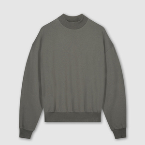 Sweat-shirt en molleton surdimensionné pour homme de haute qualité, personnalisé, style streetwear d'automne, polyester / coton - Product Image 3