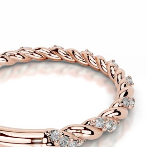 Anillo de Boda con Diamante Cultivado en Laboratorio Zenvoria, Certificado IGI - Product Image 2