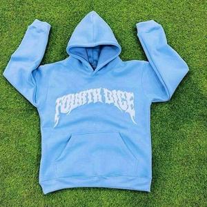 Service OEM – Sweat à capuche d'hiver pour homme, 100 % coton molletonné 340 grammes, design uni avec poche, respirant, logo frontal personnalisable - Product Image 2