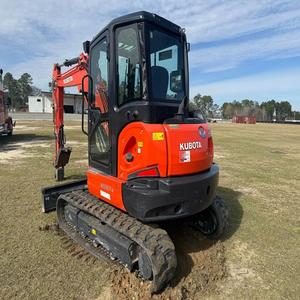 Miniexcavadora Kubota KX057-4 tipo oruga, excavadora compacta con sistema hidráulico potente, adecuada para trabajos de construcción y paisajismo. - Product Image 6