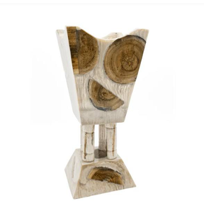 Nuevo Quemador de Incienso de Resina Epoxi y Madera Natural Hecho a Mano, con Forma Tradicional de Cono de Carbón, para Incienso Religioso - Product Image 2